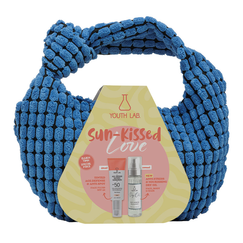 Sun-Kissed Love Set – Age Defense Tinted SPF50 & Anti - Stress Dry Oil